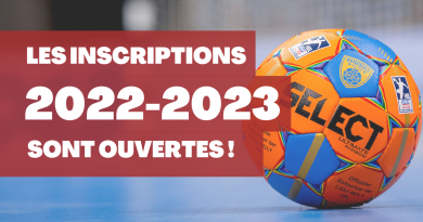 Inscription saison 2022-2023