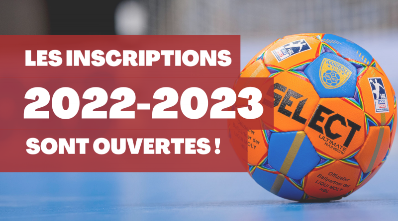 Inscription saison 2022-2023