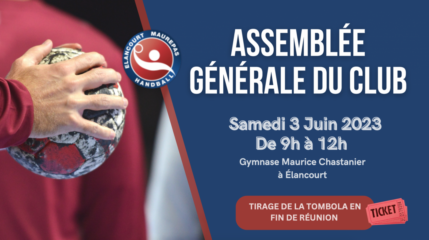 Assemblée Générale 2023 - ELANCOURT MAUREPAS HANDBALL